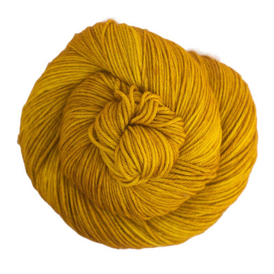 100% Merino Wool Hand Dyed Yarn in yellow colour