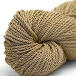 Pierrot Ami Cotton Bulky yarn in Mocha Color; a premium Japanese 100% cotton yarn with a thick, rope-like twist for chunky crochet and knitting