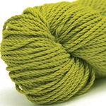 Pierrot Ami Cotton Bulky yarn; a thick 100% cotton Japanese yarn in Spring Green Color perfect for quick-knit baskets, macramé, and sturdy crochet bags