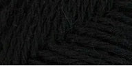 A 40g skein of Pierrot Pure Wool, 100% wool yarn made in Japan, featuring a smooth, balanced twist for knitting and crochet in black colour