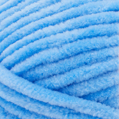 A soft, bulky weight Premier Parfait Chunky yarn perfect for making amigurumi and plush home decor in blue colour