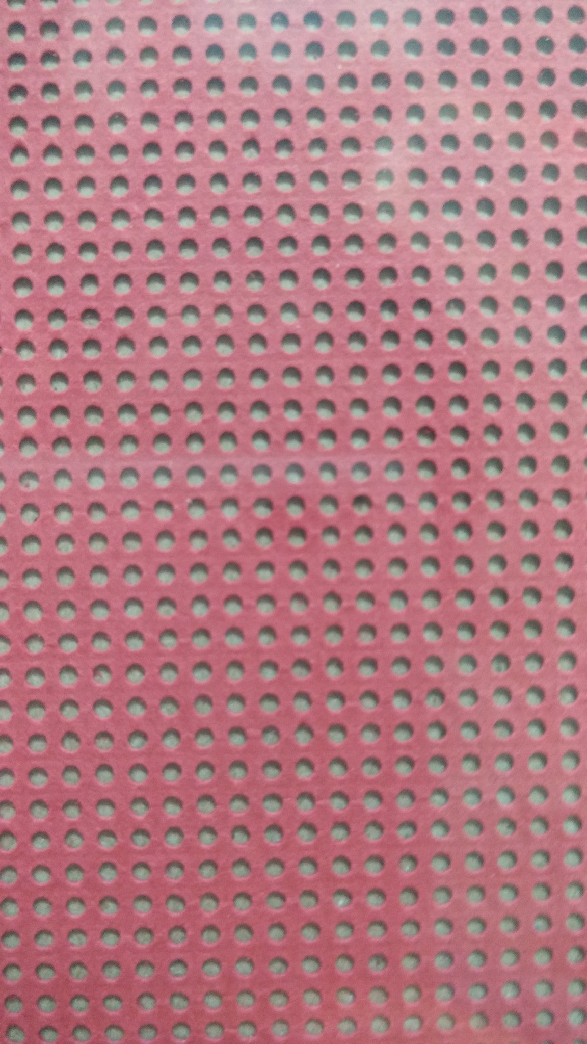 A professional-grade sheet of 14-count perforated paper, specifically designed for cross-stitch and needlework. The high-definition paper features precision-punched holes at 14 stitches per inch, mimicking the grid of Aida cloth but with a firm, card-like structure available in Red.