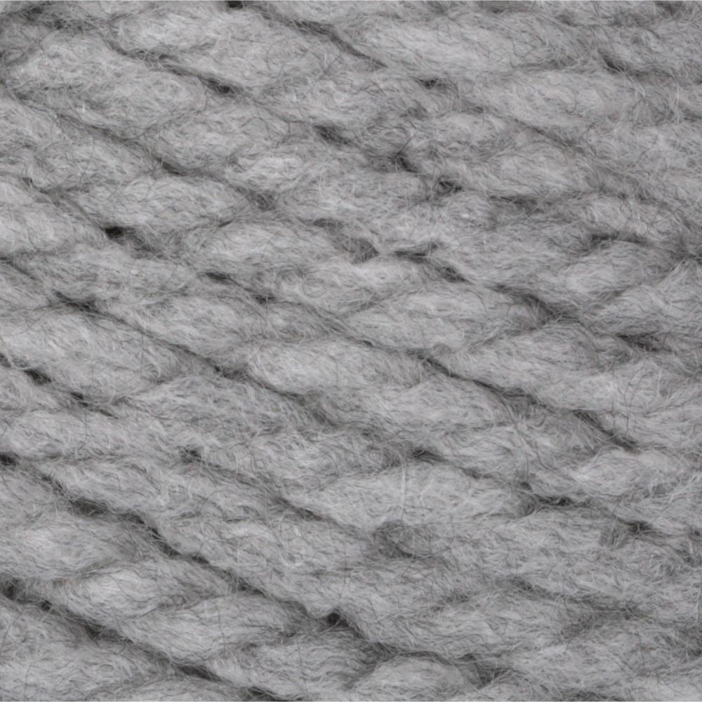 A skein of Bernat Softee Chunky yarn in Grey color
Bernat Softee Chunky Yarn, Super Bulky Acrylic Yarn, No Dye Lot Chunky Yarn, Quick Crochet Blanket Yarn, Bernat Yarn Singapore.