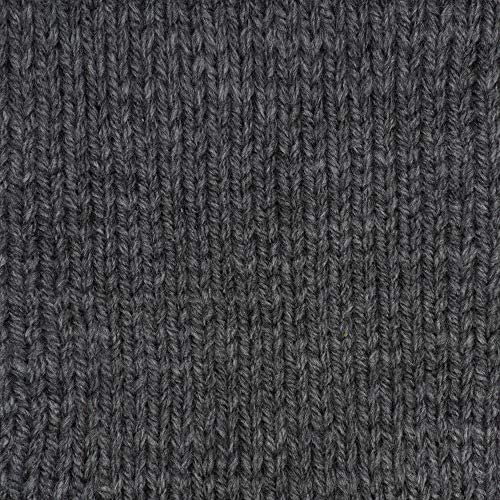 Red Heart Super Saver worsted weight yarn in Grey Color the classic 100% acrylic size 4 yarn for durable blankets and crochet projects