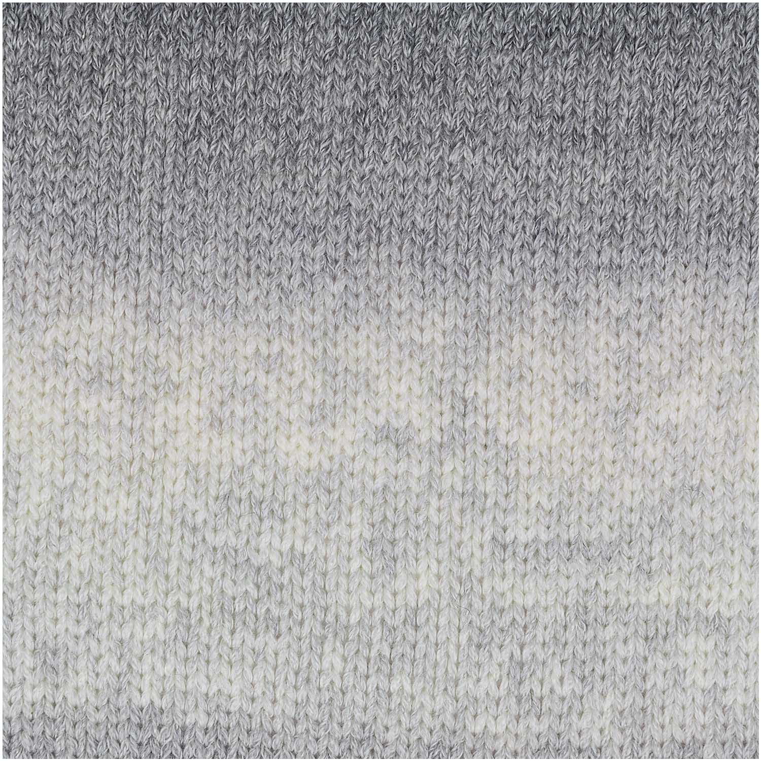 A flat-lay of several Rico Light & Long shades, featuring from a long ombre of dark to light hues of grey