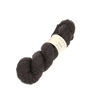Rowan Moordale 100g (70% Bluefaced Leicester Wool 30% Alpaca) in Ash black colour