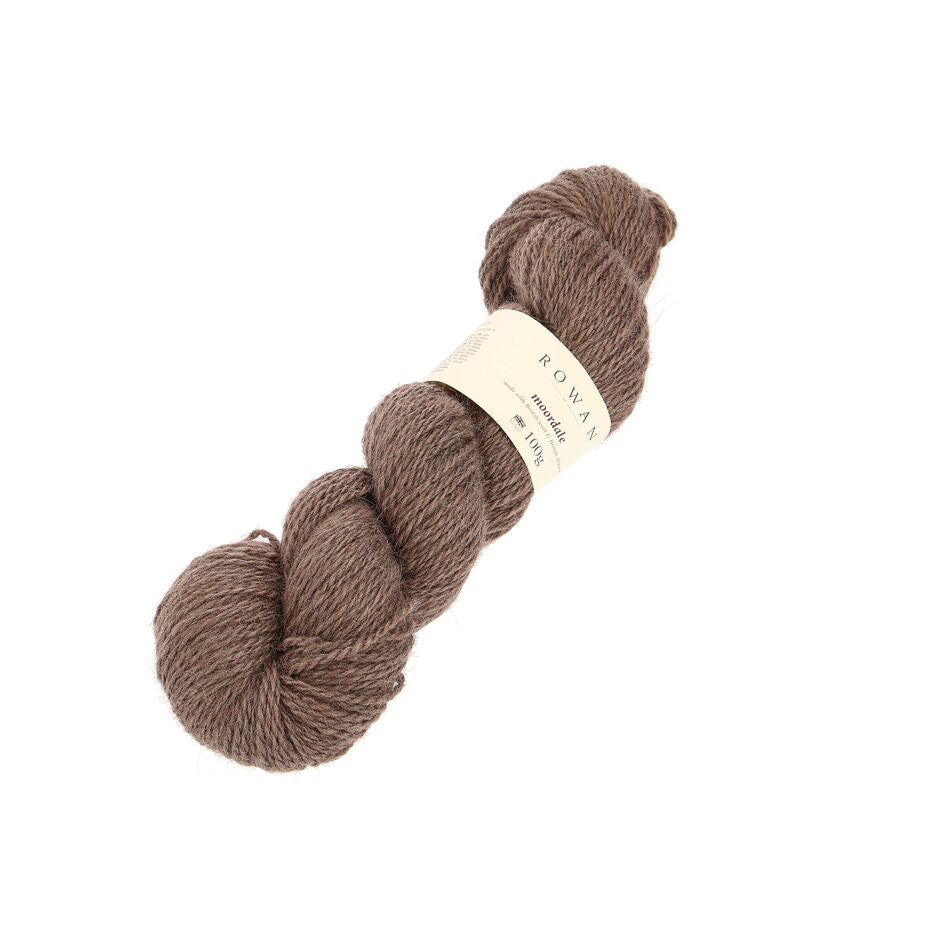 Rowan Moordale 100g (70% Bluefaced Leicester Wool 30% Alpaca) in nutmeg colour