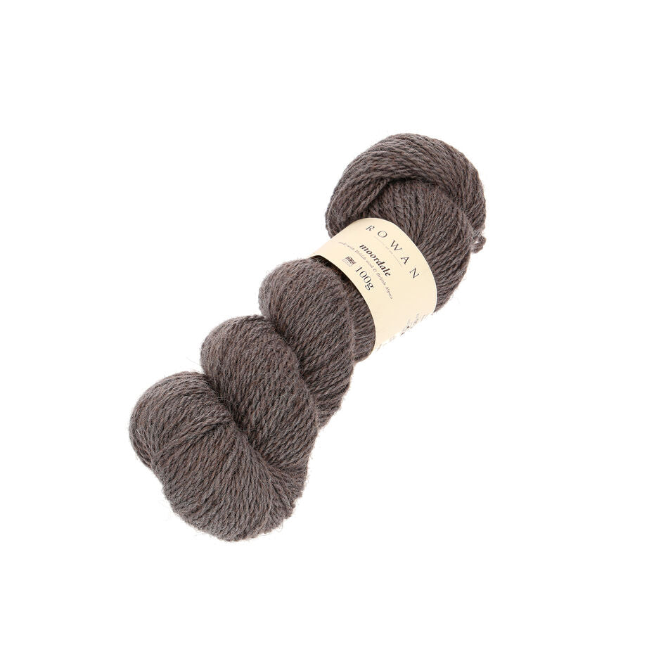 Rowan Moordale 100g (70% Bluefaced Leicester Wool 30% Alpaca) in pewter grey colour