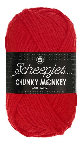 100% premium acrylic that feels incredibly soft against the skin—perfect for those who find wool too itchy.

Works up quickly on 5.0mm needles, making it the ideal choice for "weekend projects" like chunky scarves or cozy throw blankets in Scarlet Red.