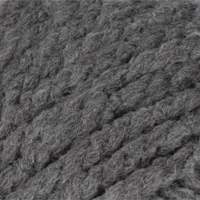 Bernat Softee Chunky Yarn, Super Bulky Acrylic Yarn, No Dye Lot Chunky Yarn, Quick Crochet Blanket Yarn, Bernat Yarn Singapore in True Grey colour.