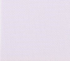 High-quality 14-count Aida cloth for cross-stitch and embroidery. The image features a close-up of the distinct, even-weave squares that make counting stitches simple and precise. The fabric is shown with a professional, firm finish, ideal for all needlework projects