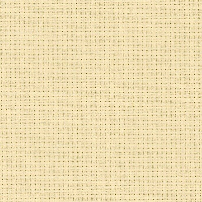 Close-up of premium 14-count Aida cloth showing the precise, even weave of the fabric