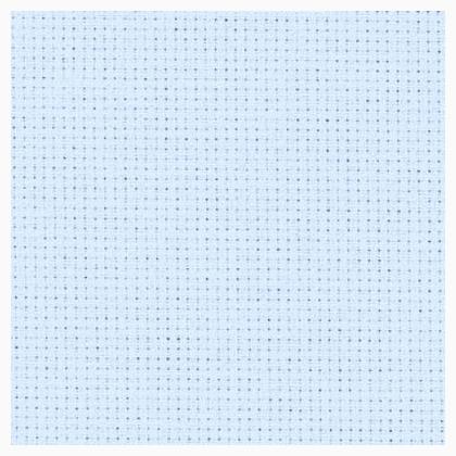 High-quality 14-count Aida cloth for cross-stitch and embroidery. The image features a close-up of the distinct, even-weave squares that make counting stitches simple and precise. The fabric is shown with a professional, firm finish, ideal for all needlework projects