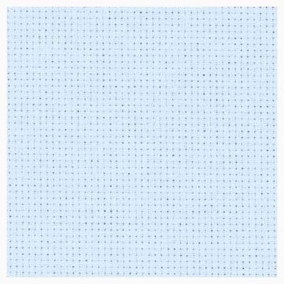 "A close-up of premium 16-count Aida cloth, showcasing its precise even-weave grid. The fabric features a crisp, firm texture in a neutral tone, ideal for detailed cross-stitch projects that require a cleaner, more refined look than standard Aida