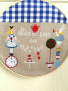 Lilli Violette "Alice" Cross Stitch Chart