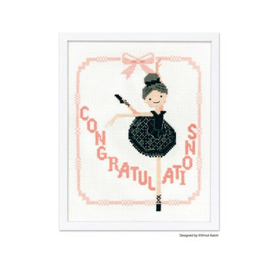 The Olympus Ballerina Series, designed by the world-renowned artist Shinzi Katoh, is a delicate and poetic cross-stitch collection. 
These kits capture the grace and elegance of ballet with Katoh-san’s signature "zakka" charm, making them a favorite for both children's rooms and sophisticated craft collections.