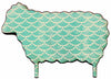Vintage Blue Sheep ~ Needle Minder