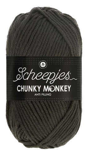 100% premium acrylic that feels incredibly soft against the skin—perfect for those who find wool too itchy.

Works up quickly on 5.0mm needles, making it the ideal choice for "weekend projects" like chunky 
scarves or cozy throw blankets. In Dark Grey Colour.