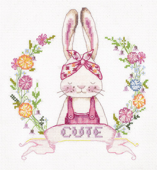 Panna-Cute Rabbit Cross Stitch Kit