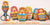 Matryoshka Needlework set by Gera Cross Stitch Chart