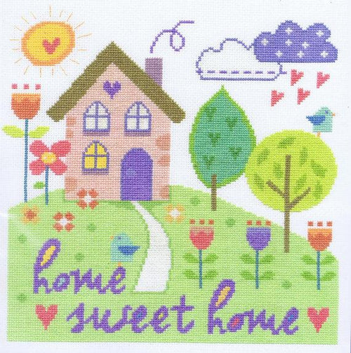 DMC Counted Cross Stitch Kit -Home Sweet Home