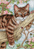 Dimensions The Gold Collection Counted Cross Stitch Kit - Napping Kitten