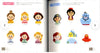 Kidea Disney Embroidery and Cross Stitch Books