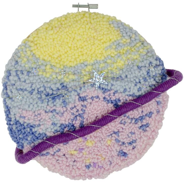 Planet Punch Needle Kit by Needle Creations