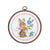 Olympus Cross Stitch Kit Animal in Forest - Rabbit With Flowers
