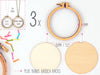 **SALE** Dandelyne 2.2" Mini Hoop (set of 3)