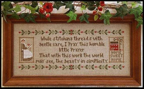 A Stitcher's Prayer Cross Stitch Chart
