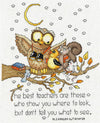 Best Teachers Cross Stitch Kit